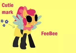 Size: 659x462 | Tagged: safe, artist:selenaede, artist:worldofcaitlyn, derpibooru import, ponified, pony, base used, feebee, lego, simple background, solo, the lego movie, unikitty! (tv series), yellow background