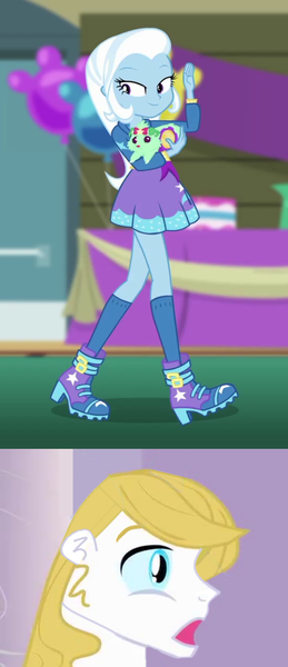 Size: 504x1168 | Tagged: safe, derpibooru import, editor:jdueler11, prince blueblood, trixie, best in show: the victory lap, equestria girls, equestria girls series, spoiler:eqg series (season 2), bluetrix, equestria girls-ified, female, male, shipping, straight
