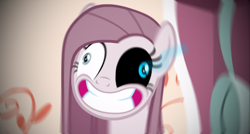 Size: 1366x735 | Tagged: crossover, derpibooru import, edit, edited screencap, joke, meme, pinkamena diane pie, pinkielovania, pinkie pie, safe, sans pie, sans (undertale), screencap, spoilers for another series, undertale, xk-class end-of-the-world scenario, yakity-sax