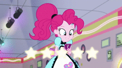 Size: 1920x1080 | Tagged: safe, derpibooru import, screencap, pinkie pie, equestria girls, equestria girls series, five stars, spoiler:eqg series (season 2), animated, breaking the fourth wall, cute, diapinkes, female, happy, mobile phone, open mouth, phone, photo, ponk, ponytail, screw physics, server pinkie pie, smartphone, smiling, solo, sound, triumph, victory, webm