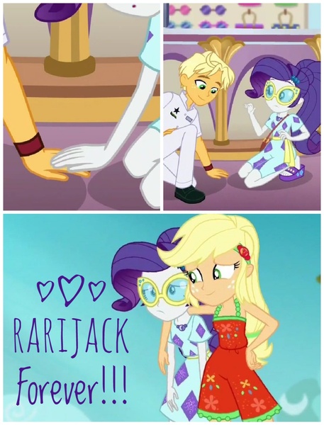 Size: 1121x1473 | Tagged: safe, derpibooru import, screencap, applejack, ragamuffin (equestria girls), rarity, equestria girls, equestria girls series, spring breakdown, spoiler:eqg series (season 2), feet, female, geode of shielding, geode of super strength, heel pop, lesbian, magical geodes, male, rarijack, rarimuffin, sandals, shipping, shipping denied, ships aren't real, straight