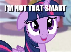 Size: 1080x785 | Tagged: alicorn, blatant lies, caption, cropped, cute, denial, derpibooru import, edit, edited screencap, floppy ears, image macro, princess twilight sparkle (episode), safe, screencap, solo, text, twiabetes, twilight sparkle, twilight sparkle (alicorn)