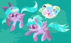 Size: 1017x610 | Tagged: artist:cenyo, cloudchaser, derpibooru import, flitter, flying, gossip, lightning dust, meadow flower, medal, mercury, milky way, pictogram, rainbow dash, safe, speech bubble, starry eyes (character), sunshower raindrops, wonderbolts academy