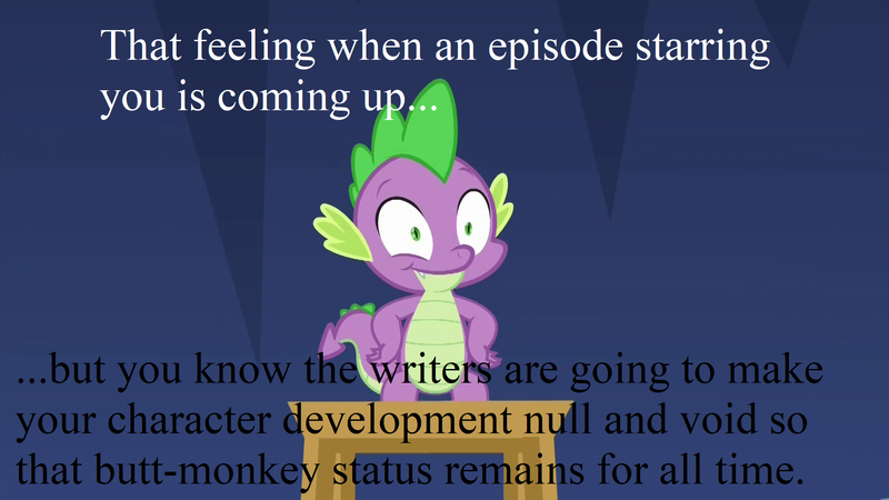 Size: 1920x1080 | Tagged: safe, derpibooru import, screencap, spike, dragon, equestria girls, equestria girls series, spring breakdown, spoiler:eqg series (season 2), caption, image macro, internal screaming spike, male, screaming internally, spike drama, text