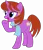 Size: 4309x5000 | Tagged: safe, artist:sixes&sevens, derpibooru import, ponified, pony, unicorn, clothes, doctor who, donna noble, ear piercing, earring, female, image, jewelry, piercing, png, scarf, simple background, solo, transparent background