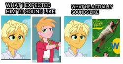 Size: 1919x996 | Tagged: safe, derpibooru import, big macintosh, ragamuffin (equestria girls), equestria girls, equestria girls (movie), equestria girls series, spring breakdown, spoiler:eqg series (season 2), male, meme, steve irwin, the wiggles