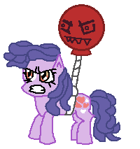 Size: 200x213 | Tagged: safe, artist:drypony198, derpibooru import, pony, angry, balloon, balloon zombie, cowboys and equestrians, love lock, mad (tv series), mad magazine, plants vs zombies