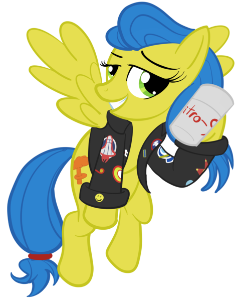 Size: 2500x3200 | Tagged: safe, artist:sixes&sevens, derpibooru import, ponified, pegasus, pony, ace mcshane, clothes, doctor who, female, jacket, leather jacket, nitro-9, simple background, solo, transparent background