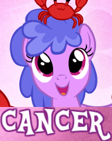 Size: 162x203 | Tagged: cancer (horoscope), caption, crab, derpibooru import, expand dong, exploitable meme, horoscope, image macro, meme, ponyscopes, safe, solo, zodiac