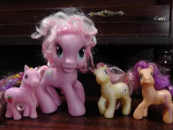 Size: 2048x1536 | Tagged: safe, derpibooru import, pinkie pie (g3), scootaloo (g3), pony, bootleg, creepy, g3, g3.5, irl, photo, toy