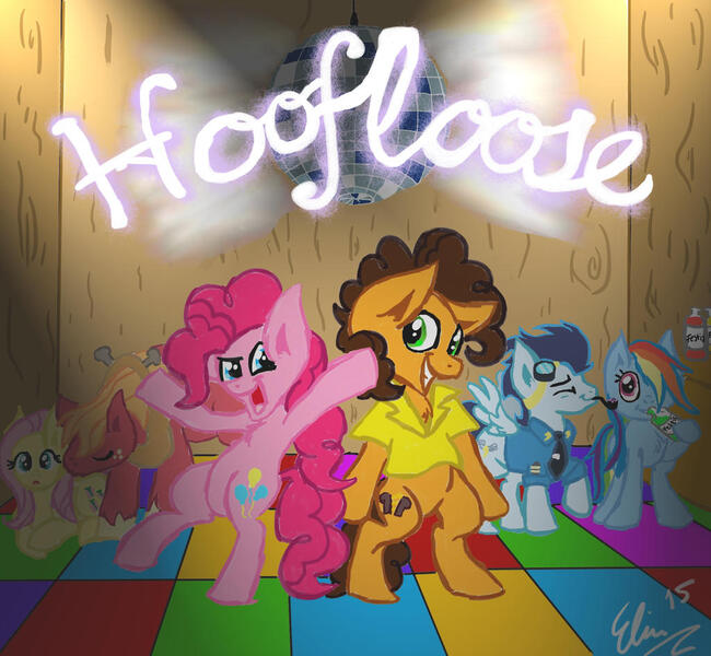 Size: 1024x945 | Tagged: safe, artist:superdashiebros, derpibooru import, big macintosh, cheese sandwich, fluttershy, pinkie pie, rainbow dash, soarin', pony, bipedal, cheesepie, female, fluttermac, footloose, male, parody, shipping, straight