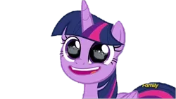 Size: 720x405 | Tagged: safe, artist:funimation2002, derpibooru import, edit, edited screencap, screencap, twilight sparkle, twilight sparkle (alicorn), alicorn, pony, sparkle's seven, background removed, crown, discovery family logo, eye reflection, faic, forever, hard-won helm of the sibling supreme, jewelry, pudding face, reflection, regalia, simple background, solo, transparent background, twilight sparkle is best facemaker