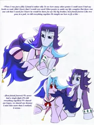 Size: 799x1056 | Tagged: safe, derpibooru import, ponified, pony, bbbff, rio kamishiro, ryoga kamishiro, text, yu-gi-oh!