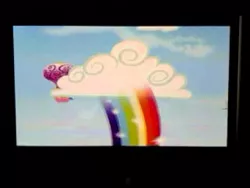Size: 480x360 | Tagged: safe, derpibooru import, screencap, pony, boomerang (tv channel), cloud, commercial, hot air balloon, twinkling balloon