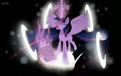 Size: 5333x3333 | Tagged: safe, artist:unnop64, derpibooru import, twilight sparkle, twilight sparkle (alicorn), alicorn, pony, absurd resolution, black tome of future plot relevance, magic