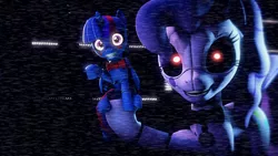 Size: 1280x720 | Tagged: animatronic, artist:danj16, crossover, danjacobson, derpibooru import, five nights at freddy's, five nights at pinkie's, pinkie pie, safe, twilight sparkle