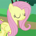 Size: 125x125 | Tagged: safe, derpibooru import, edit, edited screencap, screencap, fluttershy, pegasus, pony, sonic rainboom (episode), animated, cropped, female, flutteryay, gif, gif for breezies, mare, picture for breezies, solo, yay