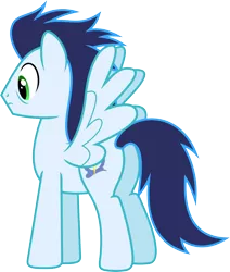 Size: 5096x6000 | Tagged: safe, alternate version, artist:chainchomp2, derpibooru import, soarin', pegasus, pony, secrets and pies, .svg available, absurd resolution, male, simple background, solo, stallion, transparent background, vector