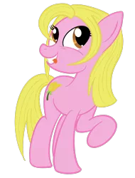 Size: 1600x2100 | Tagged: safe, artist:sixes&sevens, derpibooru import, ponified, earth pony, pony, doctor who, female, mare, rose tyler, simple background, tongue out, transparent background