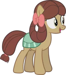 Size: 3178x3626 | Tagged: safe, artist:andrevus, derpibooru import, yona, ponified, earth pony, pony, she's all yak, cute, pony yona, show accurate, simple background, solo, species swap, transparent background, yonadorable