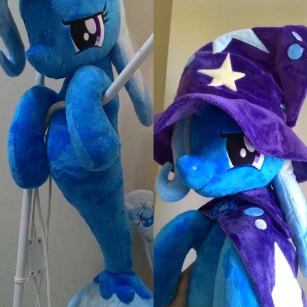 Size: 1080x1080 | Tagged: artist:masha05, derpibooru import, plushie, safe, seapony (g4), trixie