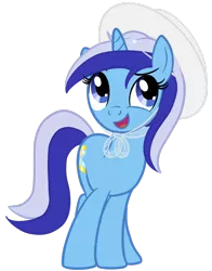 Size: 800x1020 | Tagged: safe, artist:sixes&sevens, derpibooru import, minuette, pony, unicorn, bonnet, cute, doctor who, female, hat, mare, minubetes, romana, simple background, solo, sonic screwdriver, transparent background