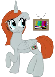 Size: 657x916 | Tagged: safe, artist:sixes&sevens, derpibooru import, ponified, alicorn, pony, compassion, doctor who, earpiece, female, freckles, mare, simple background, sneer, solo, transparent background