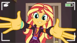 Size: 1275x713 | Tagged: safe, derpibooru import, screencap, sunset shimmer, equestria girls, equestria girls series, how to backstage, spoiler:eqg series (season 2), solo