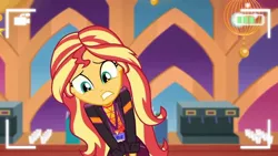 Size: 1280x720 | Tagged: safe, derpibooru import, screencap, sunset shimmer, equestria girls, equestria girls series, how to backstage, spoiler:eqg series (season 2), out of context