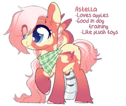 Size: 2907x2452 | Tagged: safe, artist:amelia007yt, derpibooru import, oc, oc:astella, unofficial characters only, cyborg, pegasus, pony, amputee, bandana, blank flank, blaze (coat marking), congenital amputee, eyebrow piercing, female, mare, pale belly, piercing, prosthetic limb, prosthetics, raised hoof, simple background, solo, transparent background, unshorn fetlocks