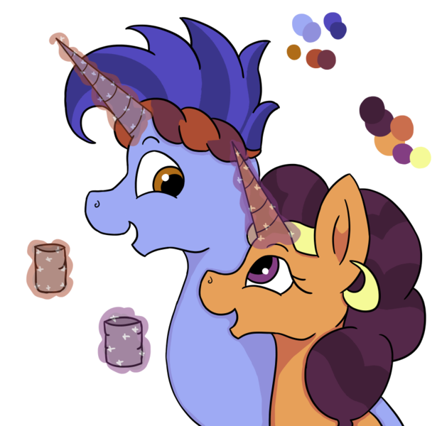 Size: 932x899 | Tagged: safe, artist:flamirasplitz, derpibooru import, hoo'far, saffron masala, pony, crack shipping, female, male, saf'far, shipping, straight