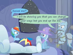 Size: 1200x900 | Tagged: safe, artist:evil-dec0y, derpibooru import, rainbow dash, trixie, oc, oc:ghost, pony, comic:trixie vs., comic:trixie vs. hearth's warming, comic