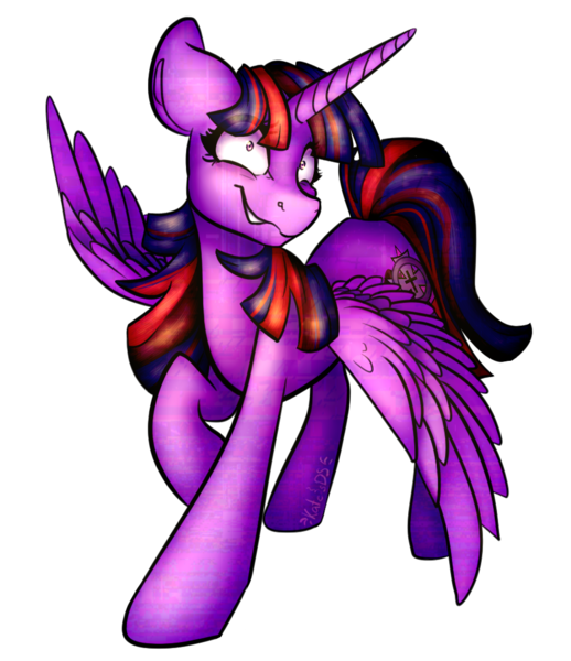 Size: 950x1100 | Tagged: safe, artist:kateponylover, derpibooru import, twilight sparkle, twilight sparkle (alicorn), alicorn, pony, brutalight sparcake, crazy face, faic