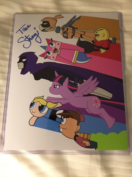 Size: 960x1280 | Tagged: alicorn, artist:cadenreigns, bubbles (powerpuff girls), crossover, derpibooru import, irl, lego, omi, photo, raven (teen titans), safe, sari sumdac, signature, tara strong, teen titans, the fairly oddparents, the powerpuff girls, timmy turner, transformers, transformers animated, twilight sparkle, twilight sparkle (alicorn), unikitty, unikitty! (tv series), voice actor joke, xiaolin showdown