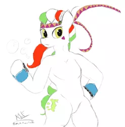 Size: 2969x3011 | Tagged: safe, artist:multi-faceted, derpibooru import, oc, oc:princess stivalia, ponified, unofficial characters only, pony, arm hooves, bipedal, caesar zeppeli, crossover, italy, jojo's bizarre adventure, nation ponies