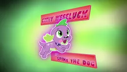 Size: 1280x720 | Tagged: safe, deleted from derpibooru, derpibooru import, screencap, spike, spike the regular dog, dog, equestria girls, friendship games, cathy weseluck, cute, male, paw pads, paws, spikabetes, spike's dog collar