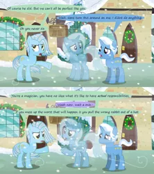 Size: 1280x1440 | Tagged: safe, artist:evil-dec0y, derpibooru import, jack pot, trixie, oc, pony, comic:trixie vs., comic:trixie vs. hearth's warming, comic