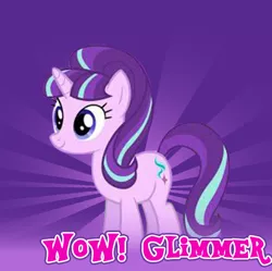 Size: 524x521 | Tagged: background removed, derpibooru, derpibooru import, editor:sponandi, joke, meme, meta, safe, spoilered image joke, starlight glimmer, wow! glimmer