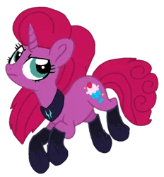 Size: 900x971 | Tagged: safe, artist:徐詩珮, derpibooru import, oc, oc:betty pop, pony, unicorn, my little pony: the movie, base used, female, hoof shoes, magical lesbian spawn, mare, next generation, offspring, parent:glitter drops, parent:tempest shadow, parents:glittershadow, simple background, transparent background