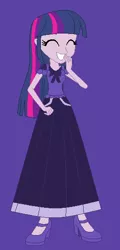 Size: 264x552 | Tagged: safe, artist:starman1999, derpibooru import, twilight sparkle, twilight sparkle (alicorn), alicorn, equestria girls, clothes, long skirt, skirt, solo