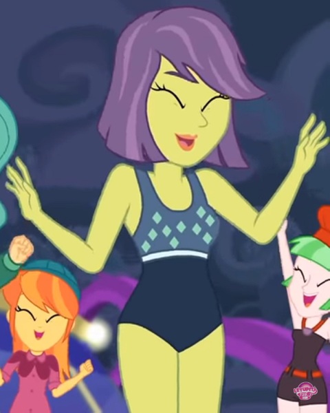 Size: 2048x2561 | Tagged: safe, derpibooru import, orange sunrise, victoria, watermelody, equestria girls, equestria girls series, spring breakdown, spoiler:eqg series (season 2), adorable face, clothes, cropped, cute, female, milf, one-piece swimsuit, swimsuit