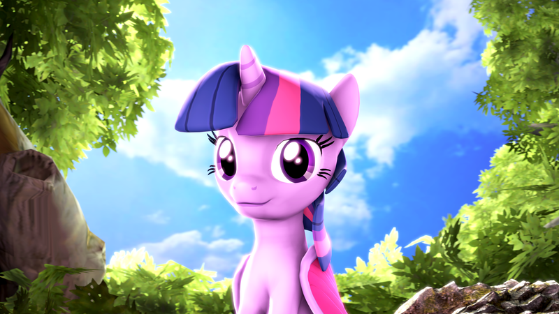 Size: 3840x2160 | Tagged: safe, artist:apexpredator923, derpibooru import, twilight sparkle, twilight sparkle (alicorn), alicorn, pony, 3d, solo, source filmmaker