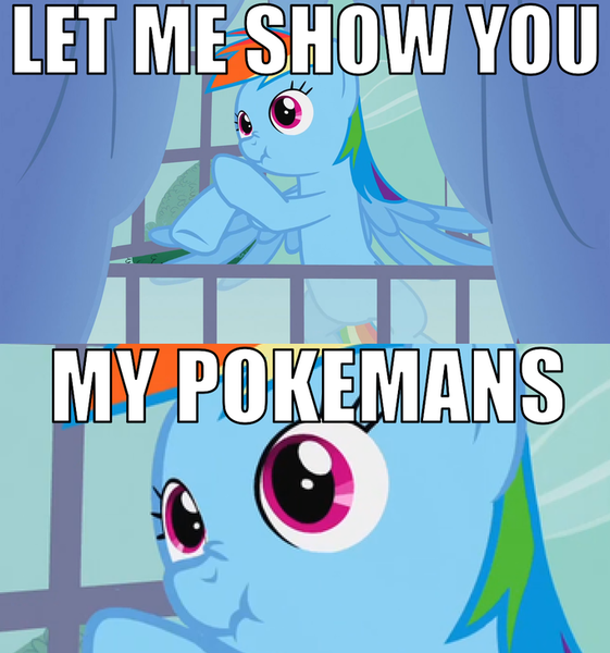 Size: 682x729 | Tagged: caption, derp, derpibooru import, faic, image macro, pokemans, pokémon, rainbow dash, safe, scrunchbow dash, scrunchy face, spike at your service, text