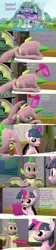 Size: 1920x8640 | Tagged: suggestive, artist:papadragon69, derpibooru import, spike, twilight sparkle, twilight sparkle (alicorn), alicorn, dragon, pony, comic:spike's cyosa, 3d, airhorn, comic, cyoa, letter, older, older spike, school of friendship, sleeping, source filmmaker, teenage spike, teenager, tired, winged spike