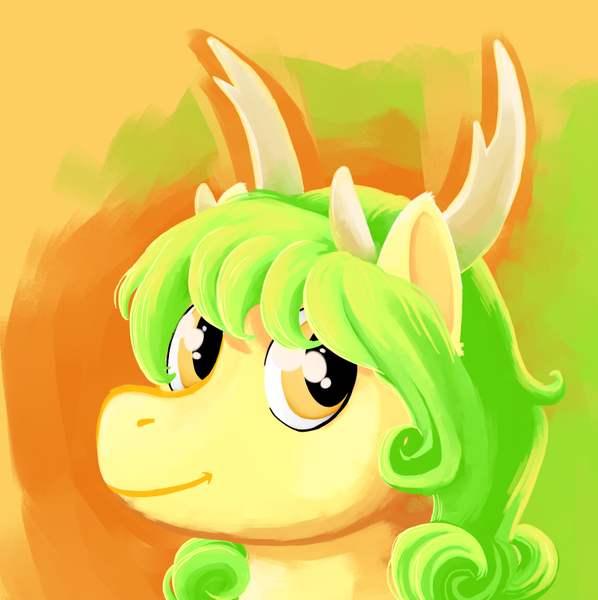 Size: 768x770 | Tagged: artist needed, safe, derpibooru import, oc, oc:ananá, deer, pony, bust, portrait, raba-pony