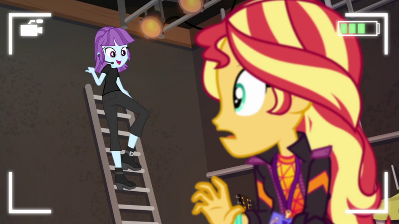 Size: 1920x1080 | Tagged: safe, derpibooru import, screencap, sunset shimmer, equestria girls, equestria girls series, how to backstage, spoiler:eqg series (season 2), eyes on the prize, female