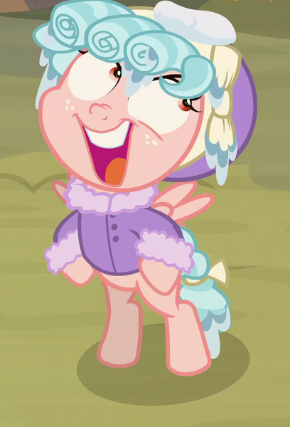 Size: 628x924 | Tagged: safe, derpibooru import, screencap, cozy glow, pegasus, pony, frenemies (episode), cozy glow is best facemaker, faic, female, filly, solo