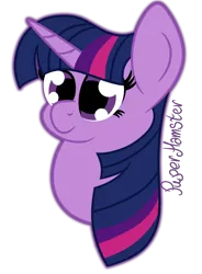 Size: 1400x1902 | Tagged: safe, artist:puperhamster, derpibooru import, twilight sparkle, twilight sparkle (alicorn), alicorn, pony, bust, portrait, simple background, solo, transparent background