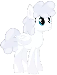 Size: 877x1140 | Tagged: safe, artist:rainbow eevee, derpibooru import, ponified, pegasus, pony, battle for bfdi, battle for dream island, bfb, bfdi, cloud, cloudy, cloudy (bfb), male, simple background, solo, transparent background