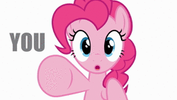 Size: 1920x1080 | Tagged: safe, artist:zharkaer, artist:孤傲的巨人, derpibooru import, pinkie pie, earth pony, pony, animated, bittersweet, breaking the fourth wall, crying, cupcake, end of an era, end of g4, end of ponies, feels, female, food, happy, looking at you, mare, pinkie promise, rest in peace, sad, series finale blues, sitting, smiling, solo, sound, talking to viewer, the end is neigh, the ride ends, webm